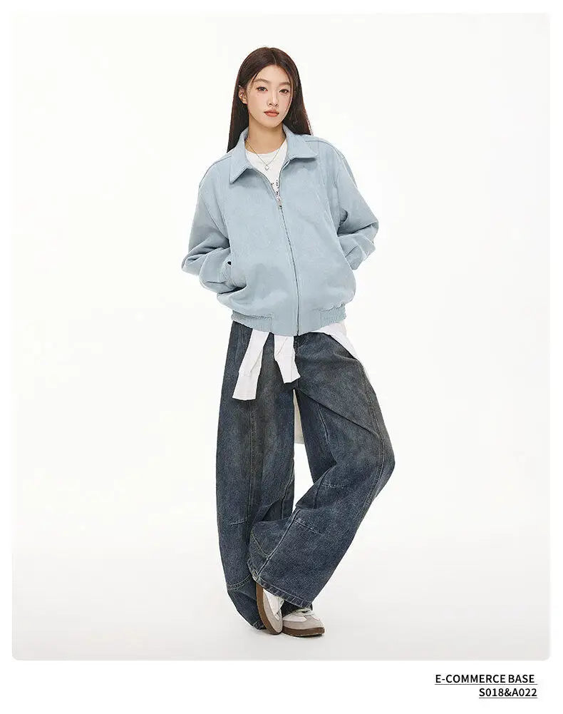 2025 spring short coat mens korean streetwear fashion loose casual bomber jacket women plus size autumn coat outerwear unique shorts style 275