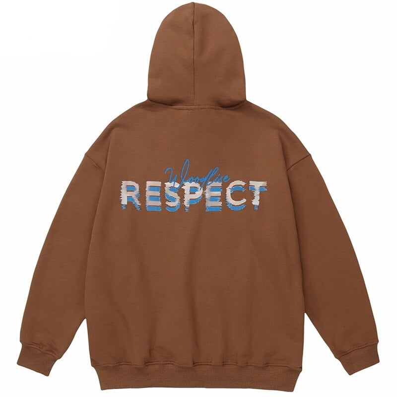 "Broken Face" Unisex Men Women Streetwear Graphic Hoodie Daulet Apparel