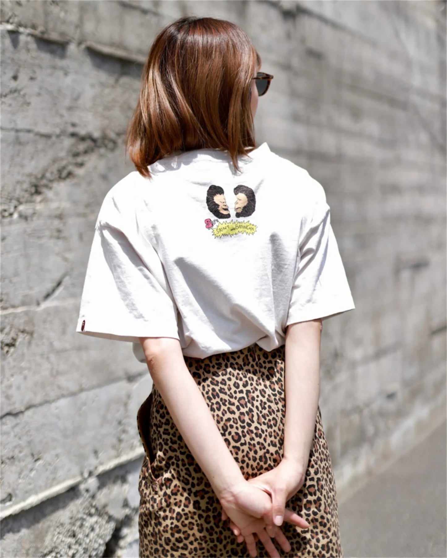 Summer 24ss Cartoon print casual loose round neck pullover short sleeved T-shirt Tops For Men Street King Limited
