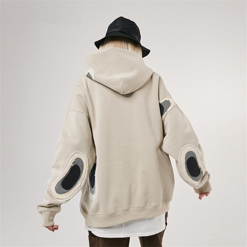 "Black Hole" Unisex Men Women Streetwear Graphic Hoodie Daulet Apparel