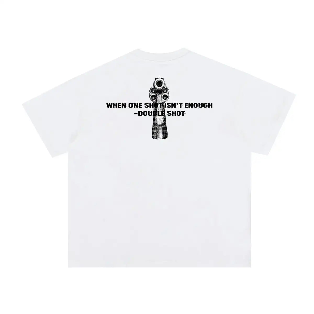 2000s Y2K short Sleeve T-shirt Manfirearms and ammunition Gothic print Loose Aesthetic Punk Oversize Streetwear hip hop tees Street King Limited