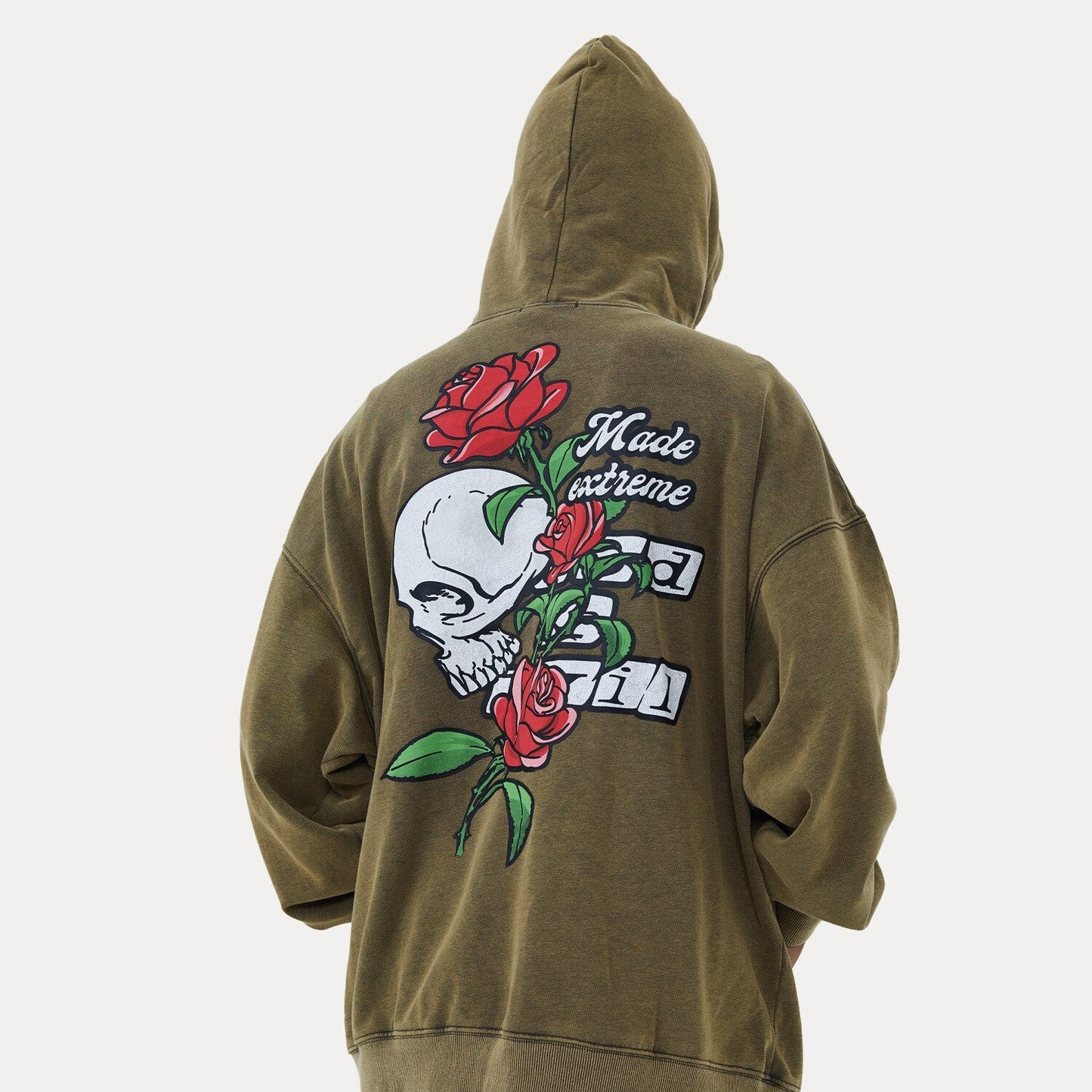 "Dead Rose" Unisex Men Women Streetwear Graphic Hoodie Daulet Apparel