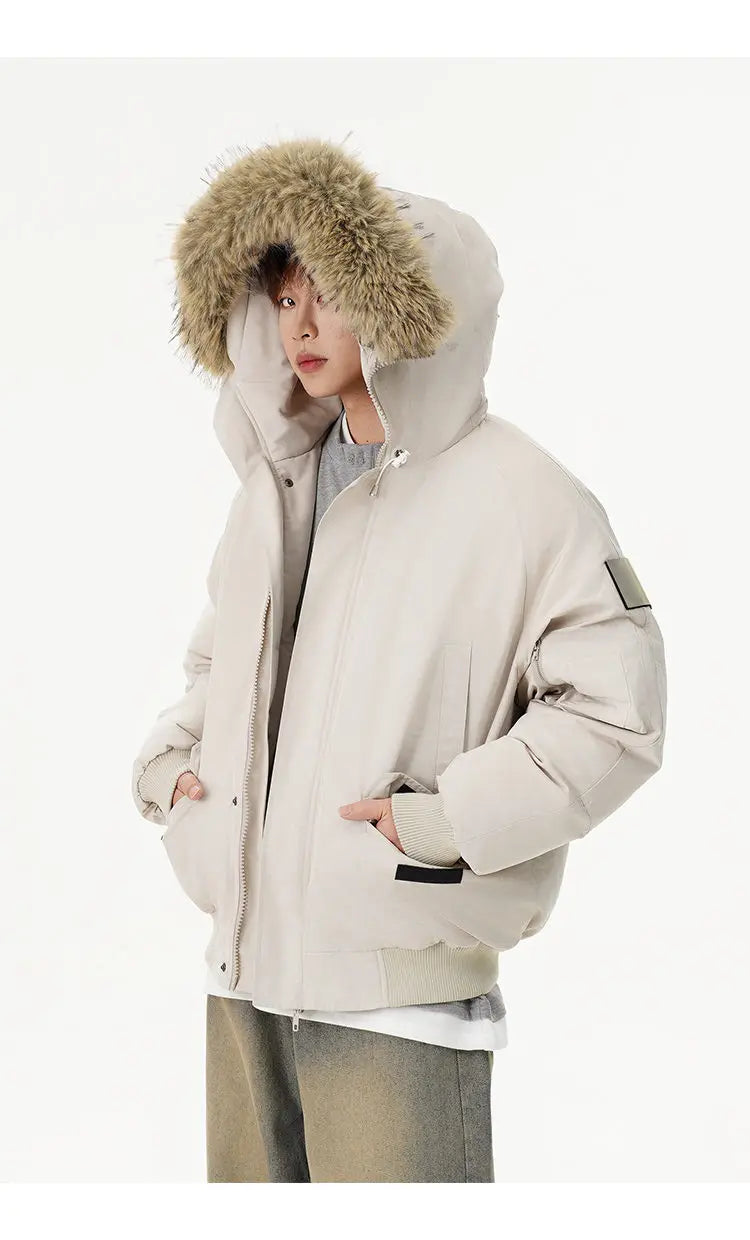 men winter streetwear loose casual fashion cotton padded hooded parkas bomber jacket women oversize thicken coat outerwear unique default style 963