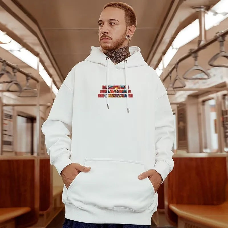 Men's Funny The God Of Wealth Graphic Hoodies 2025 Autumn Hip Hop Print Sweatshirts Hombre Y2K Streetwear Pullovers Hoodie Street King Limited
