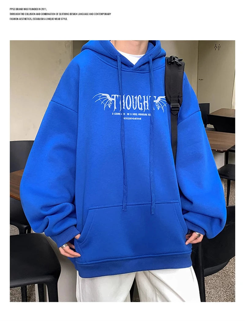 Skatercore Flame Bold Hoodie Cold-Weather Flex