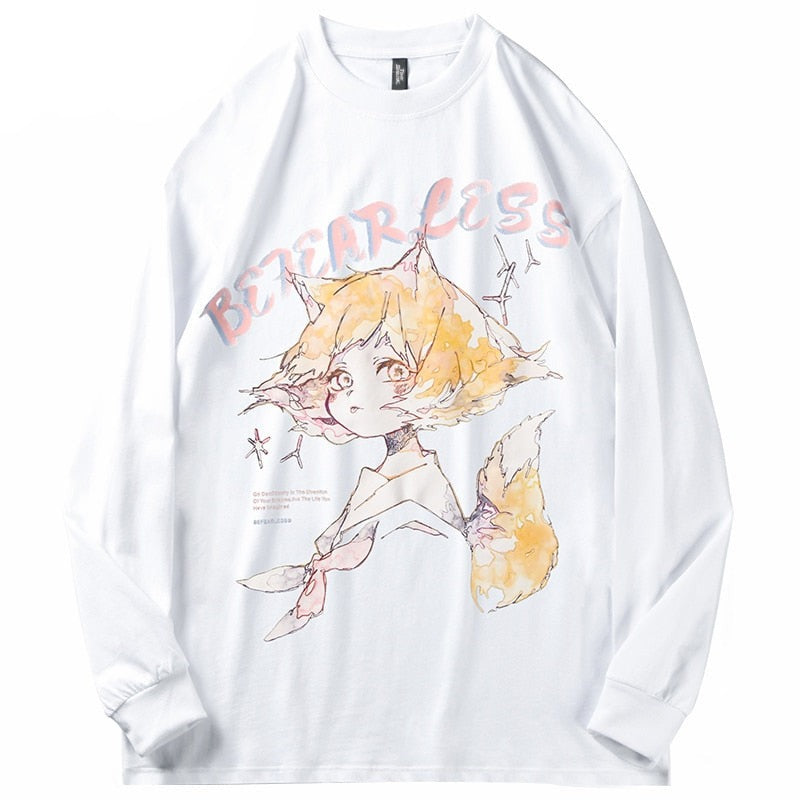 "Cartoon Anime" Unisex Men Women Streetwear Graphic Sweatshirt Daulet Apparel