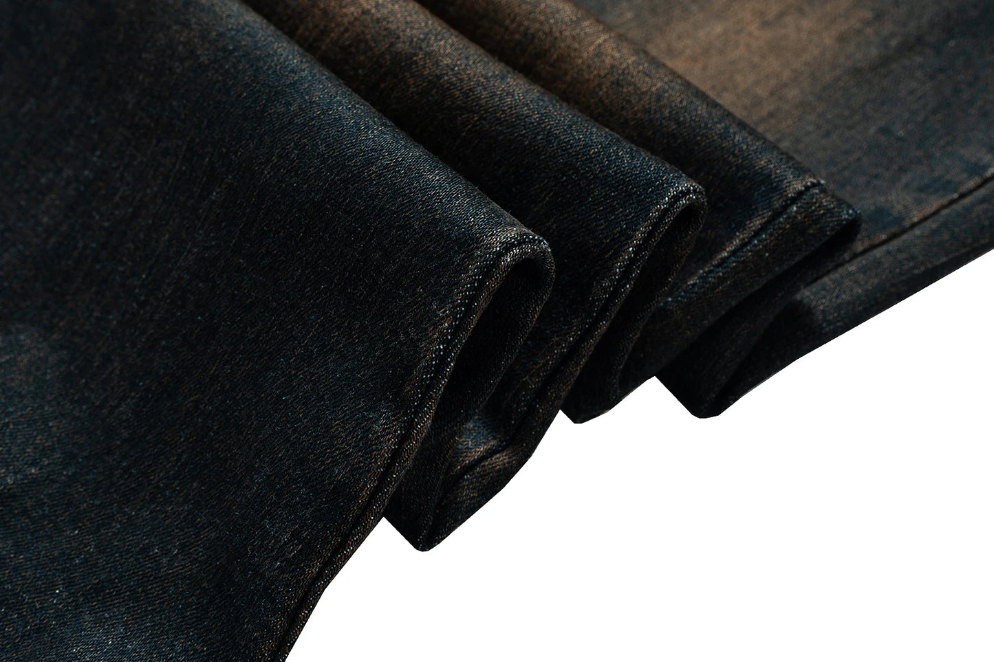RO Ribbons Contrast Color Washed Micro Flared Jeans for Men Straight Casual Baggy Denim Trousers Ropa Hombre Loose Cargo Pants Street King Limited