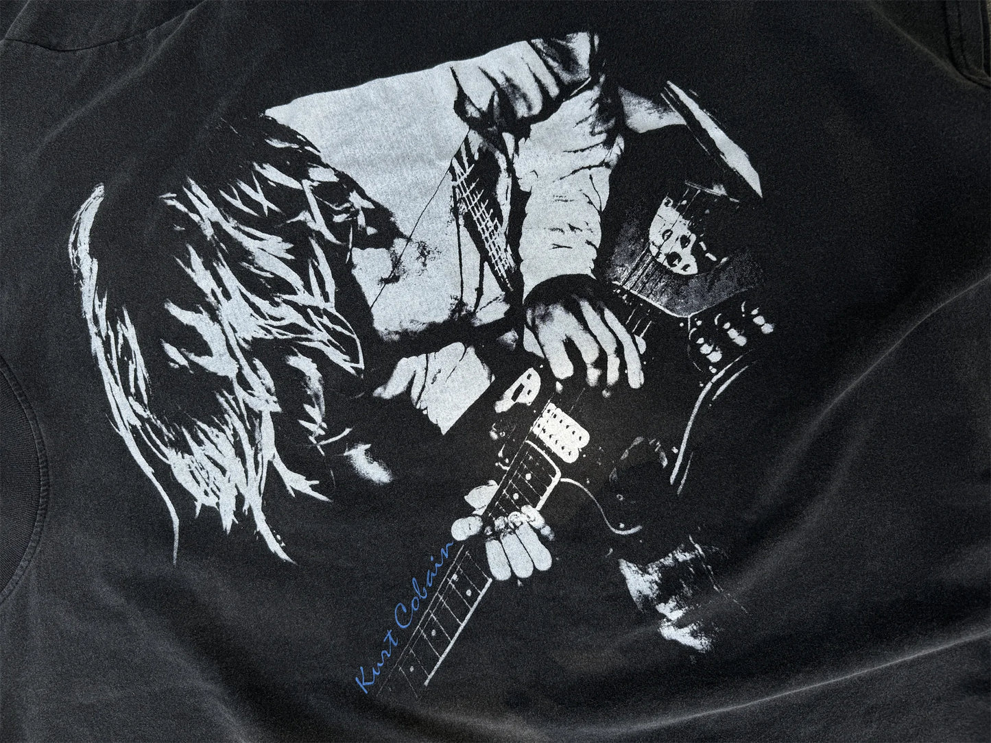 Y2k Vintage Solo Kurt Portrait Quality Printing Washed Old School Band Sweatshirt Longsleeve Tops Pullover For Men Street King Limited