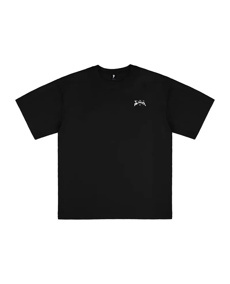 European and American Trendy Brand Personalized Letter Print Oversized Short-sleeved Men Y2k Street Retro Fashion T-shirts Women Street King Limited