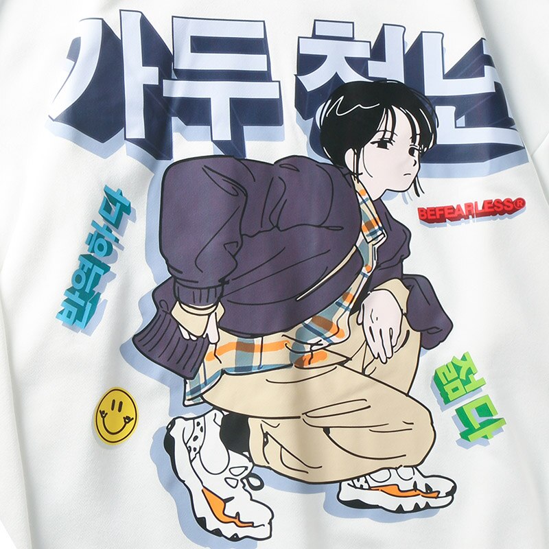 "Blue Ninja" Unisex Men Women Streetwear Graphic Hoodie Daulet Apparel