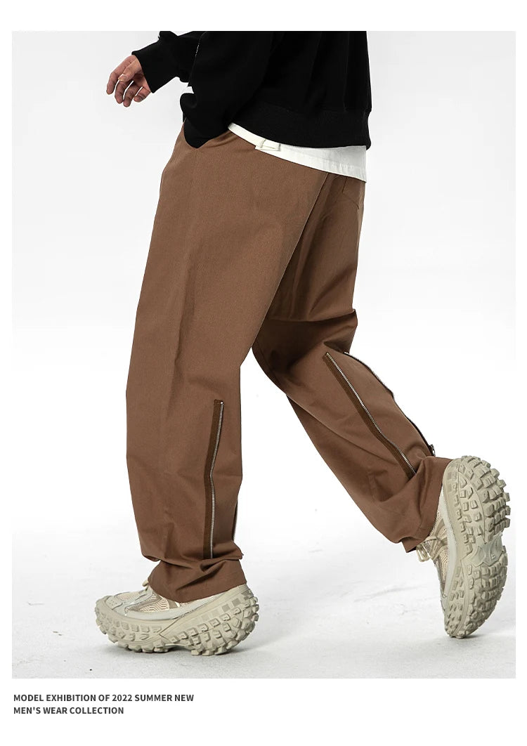 men streetwear fashion loose casual wide leg techwear cargo pants track trousers women harem trousers joggers sweatpants unique joggers style 935