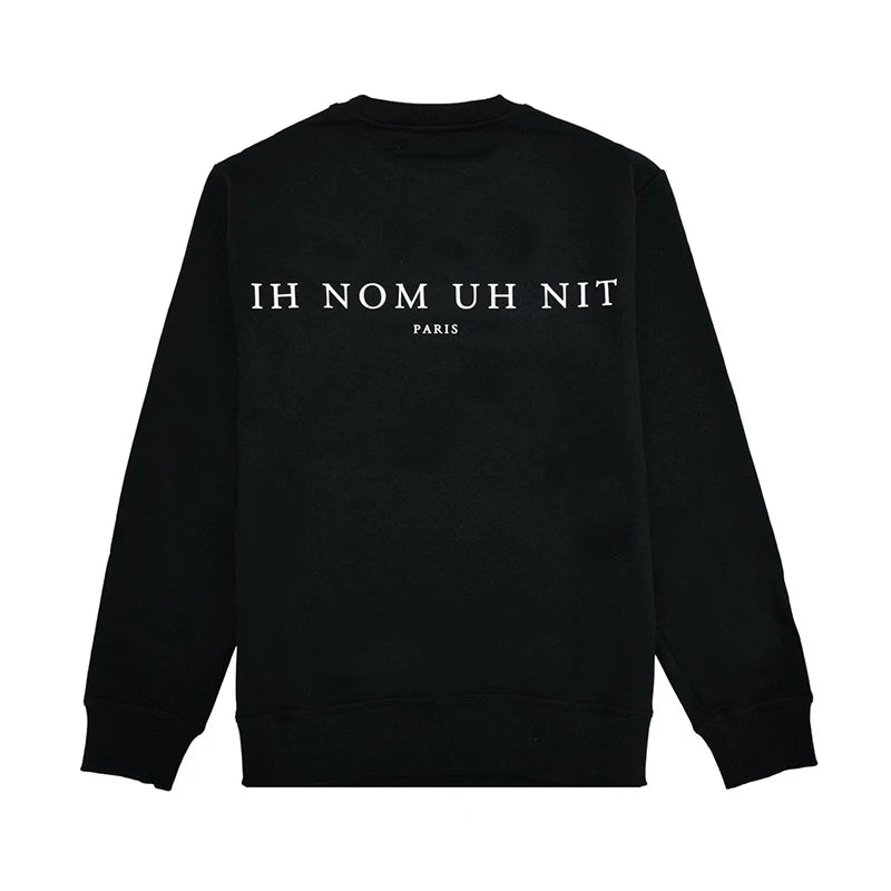 Black Rice White IH NOM UH NIT Hoodies Gold Necklace Masked Men Printing Men Woman Good Quality Casual Sweatshirts Street King Limited
