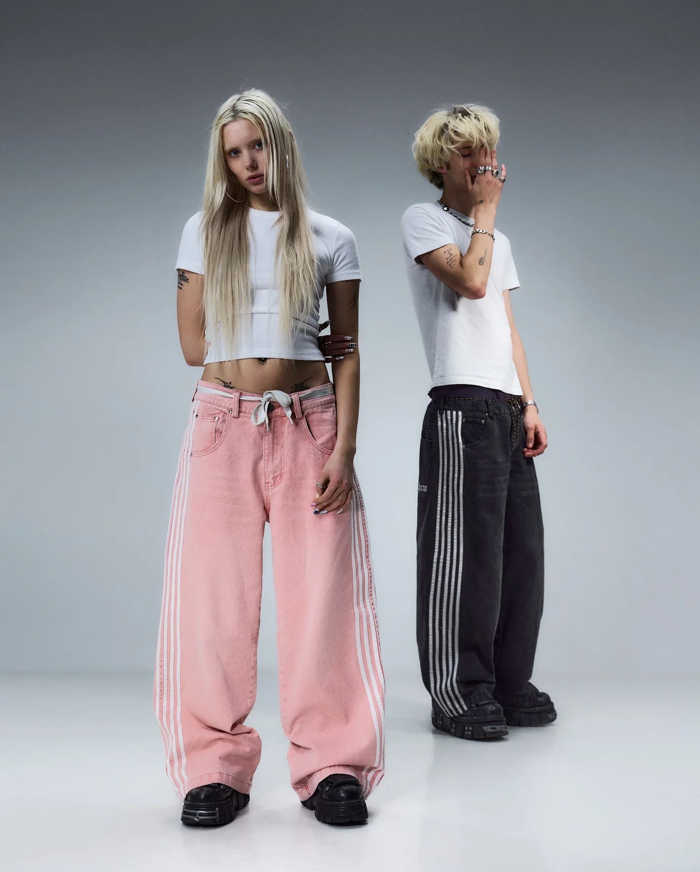 simplicity vintage baggy black jeans denim gym 2024 new pants mens womens harajuku casual pants y2k new high waist men clothing vintage washed jeans