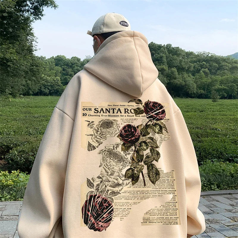 Skatercore Flame Bold Hoodie Cold-Weather Flex