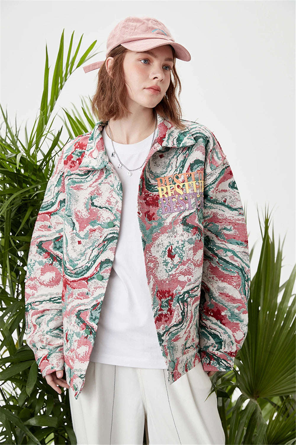 vintage jacket for men 2023 autumn harajuku retro graphic coat man loose varsity jackets casual outwear streetwear men clothing unique default style 1528