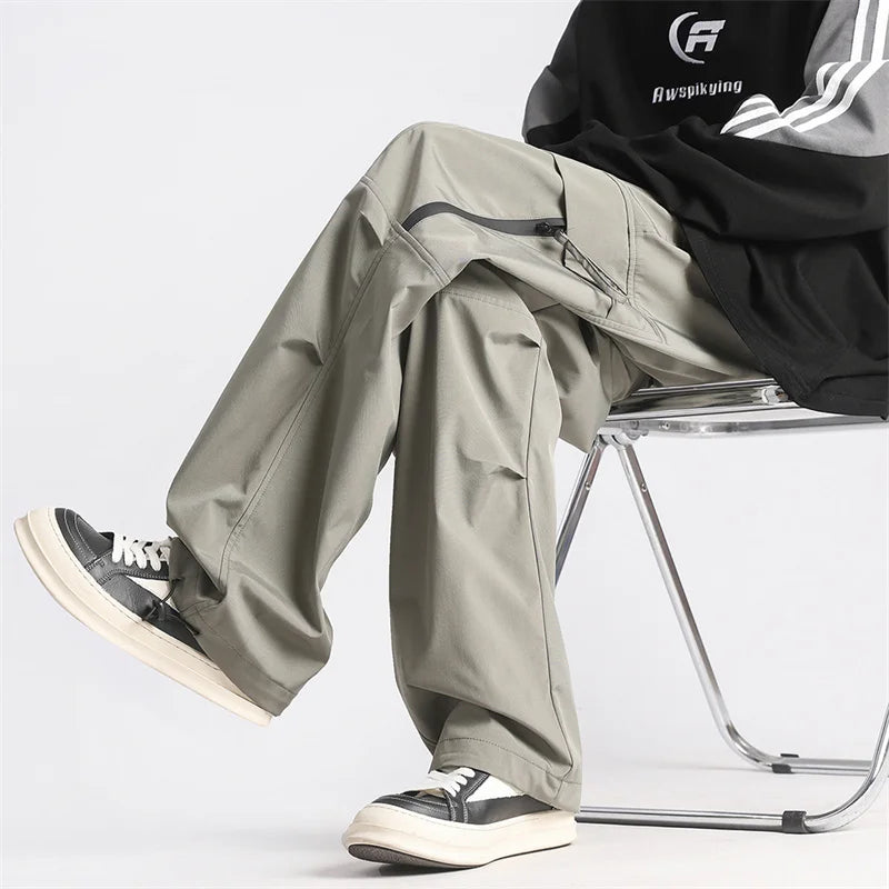 autumn mens cargo pants casual hip hop multi pocket trousers streetwear techwear sweatpants functional baggy pantalones hombre 1 casual joggers