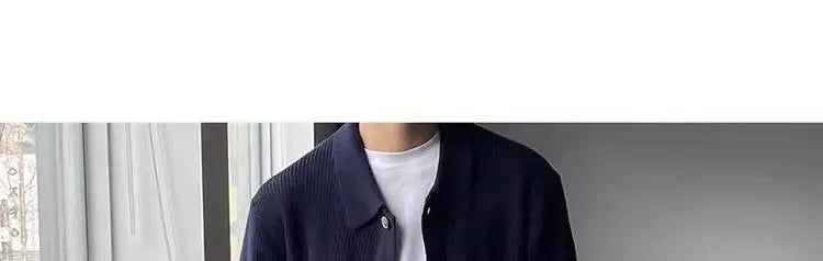 Trendy Korean Style Simple Green Sweater Retro Jacket Men's Sweater Trendy Casual Niche Y2K Street Hip-hop Jacket Tops Street King Limited