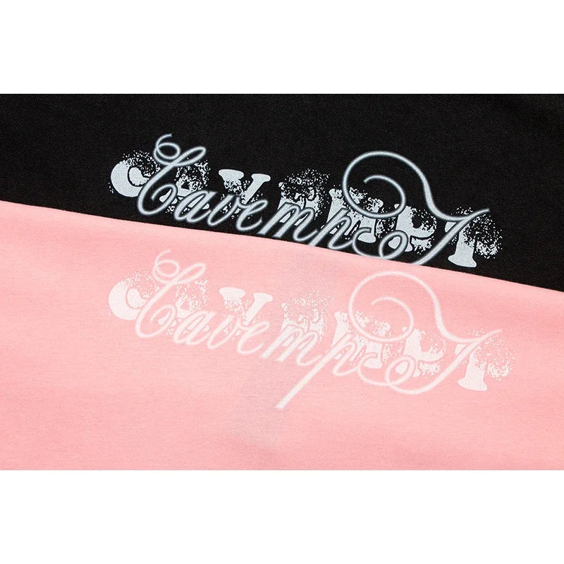 High Quality 2024 CAVEMPT Crewneck Short Sleeve Men Woman Casual Top Tee Classic Outdoor T-shirts Street King Limited