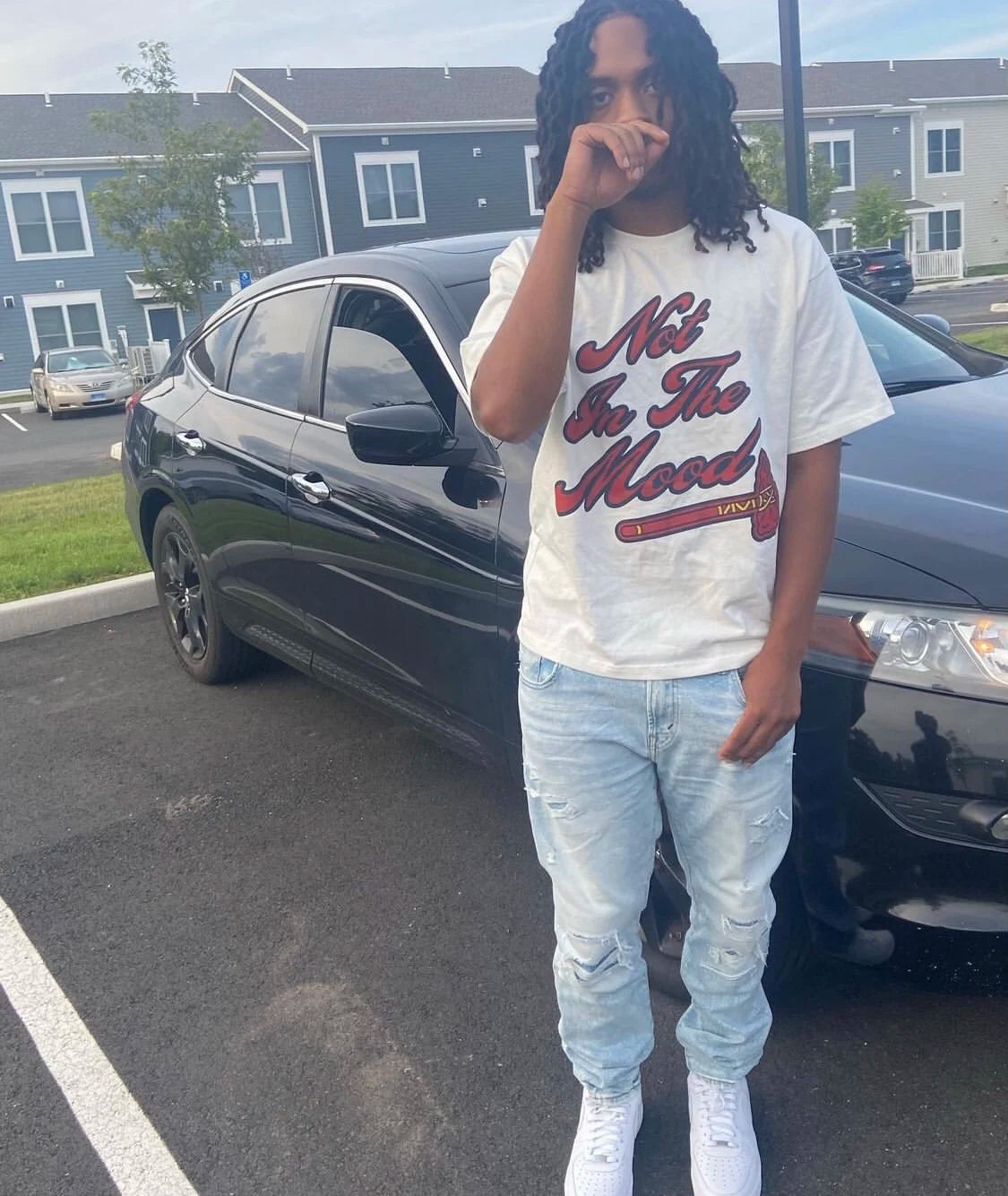 New 2023 Sicko Born From Pain not in the mood T Shirts T-Shirt Hip Hop Skateboard Street Cotton T-Shirts Tee Top kenye #221 Street King Limited