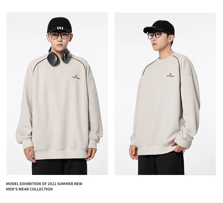 2025 Spring Autumn Sweatshirt Men Women Streetwear Fashion Loose Casual Pullover Hoodies Sweatshirts Tops Street King Limited