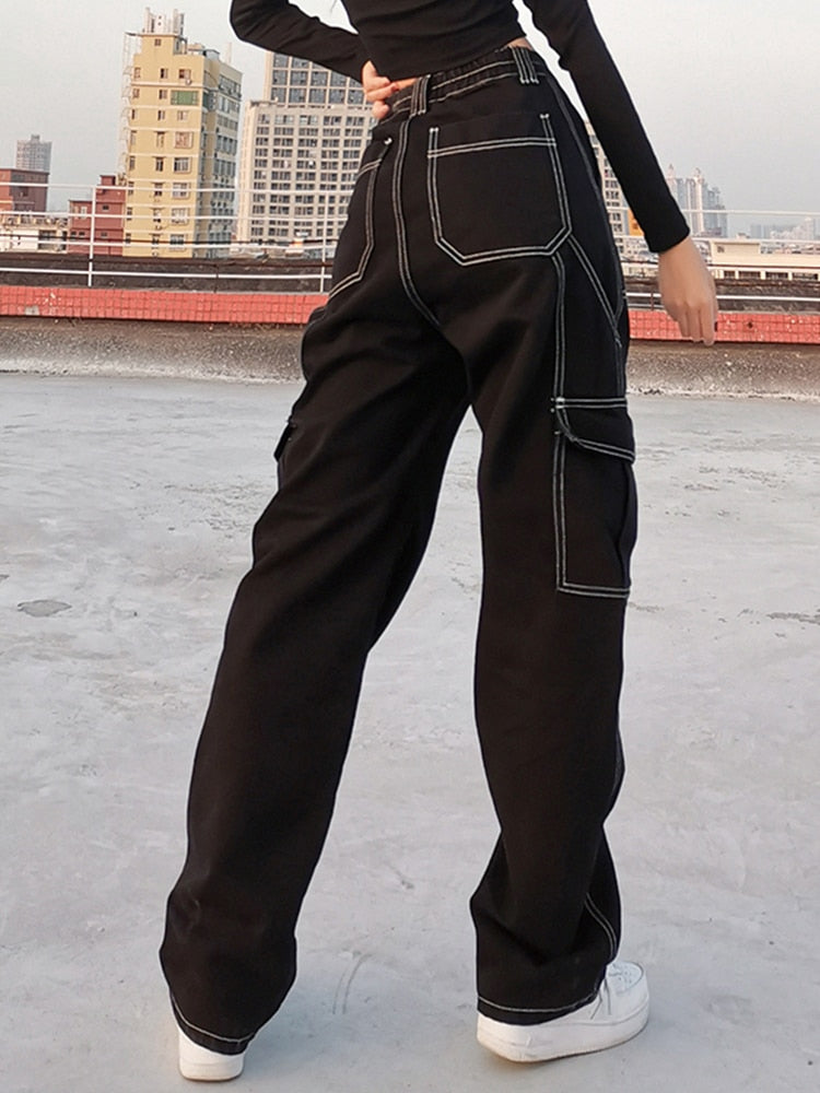 "Patched" Unisex Men Women Streetwear Denim Pants Daulet Apparel