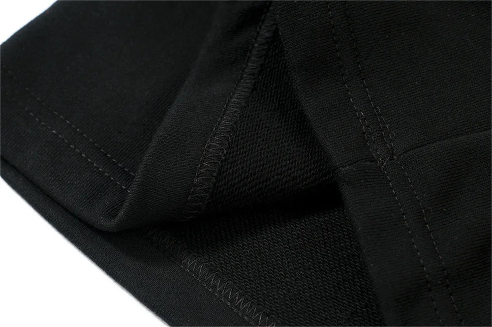Undermycar 2024 Trendy Drawstring Logo Drawstring Pure Cotton Loose Fat Elastic Shorts Street King Limited