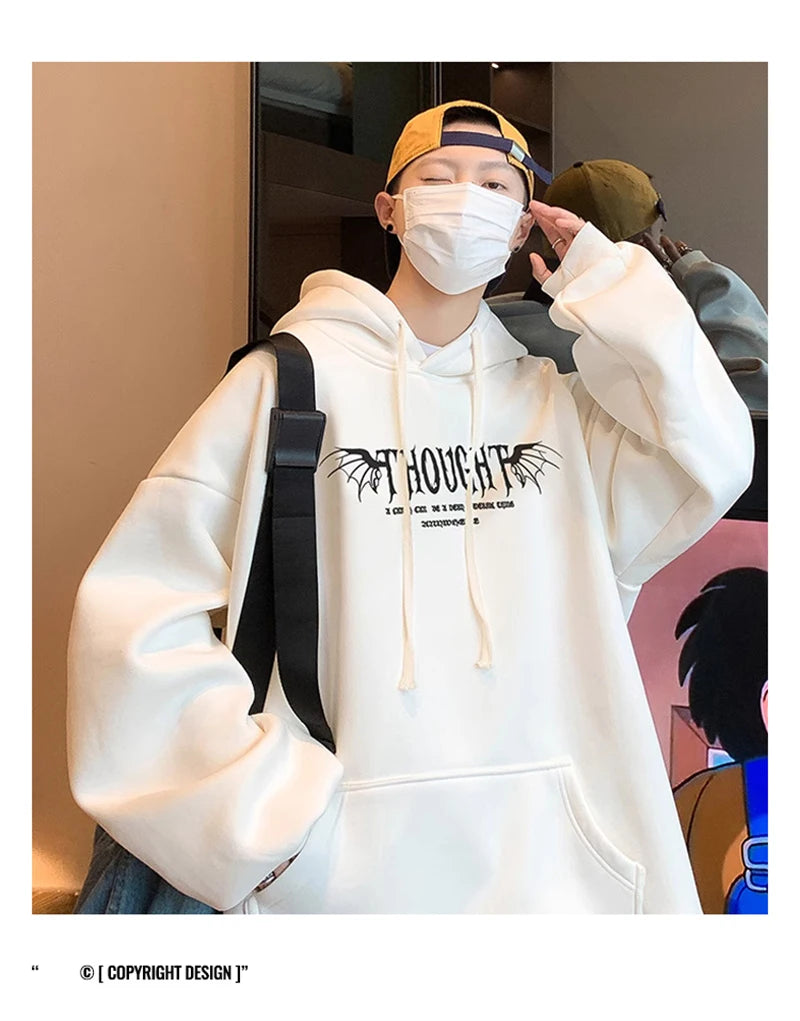 Skatercore Flame Bold Hoodie Cold-Weather Flex