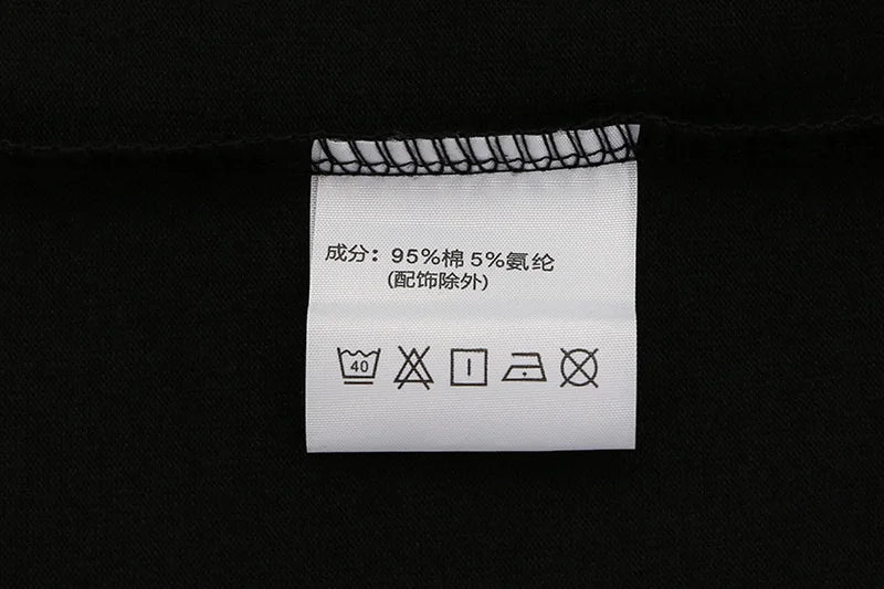 Summer New Chaopai Boxer Letter Print T-shirt Men Woman 1:1 Best Quality Loose Versatile Vintage O-Neck Tops Tee Street King Limited