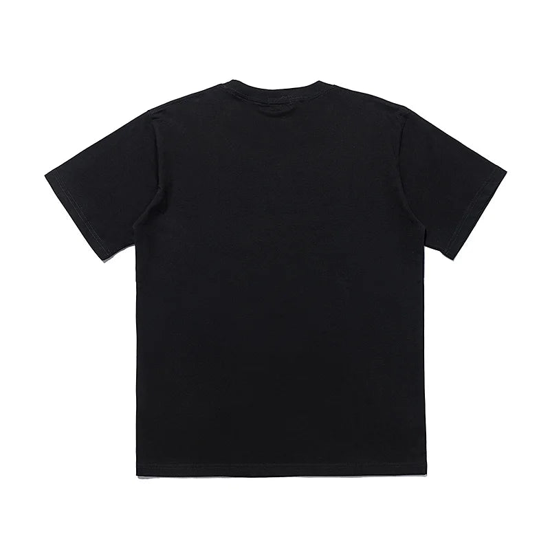C.E T-shirts Men Woman Good Quality Cotton Casual Loose Vintage Abstract Face Printing Summer O-Neck CAVEMPT Top Tee Street King Limited