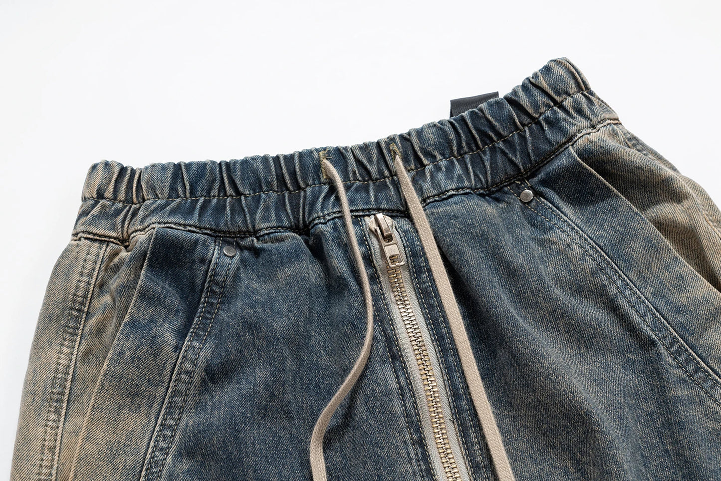 mens high street loose denim jeans casual straight retro washed jeans hip hop streetwear casual wide legs joggers baggy jeans unique joggers style 1863