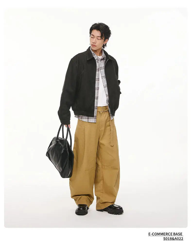 2025 spring short coat mens korean streetwear fashion loose casual bomber jacket women plus size autumn coat outerwear unique shorts style 278