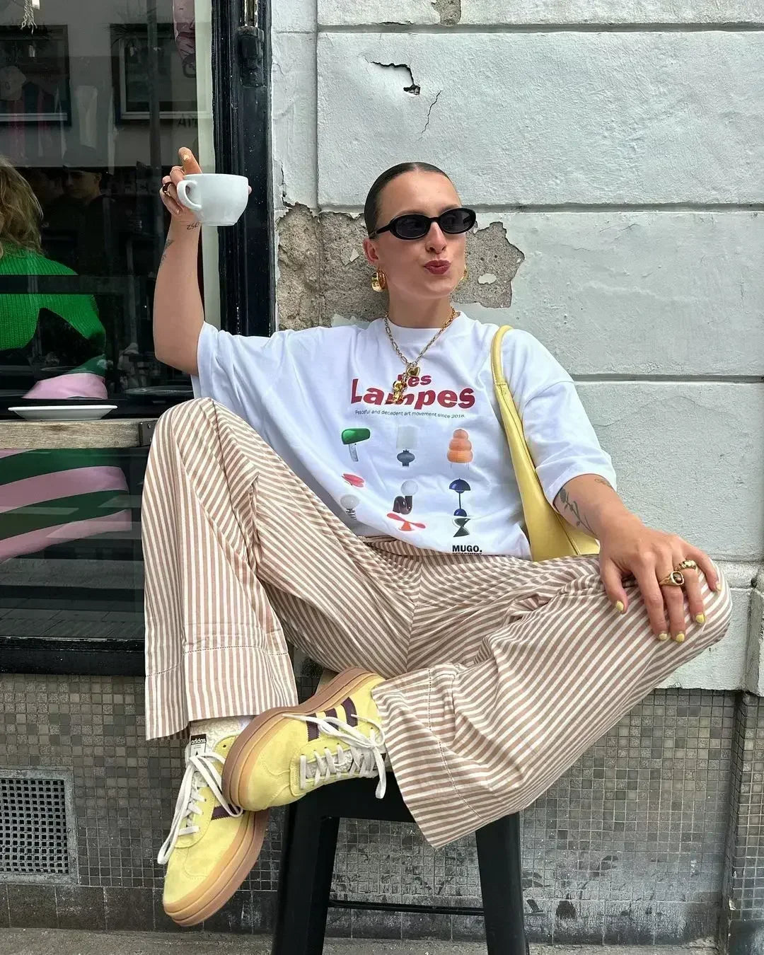 Lemon Graphic T Shirts Casual Streetwear Harajuku Washed Cotton Gothic Clothes Oversized Y2k Top Couples Goth Women Clothing Street King Limited
