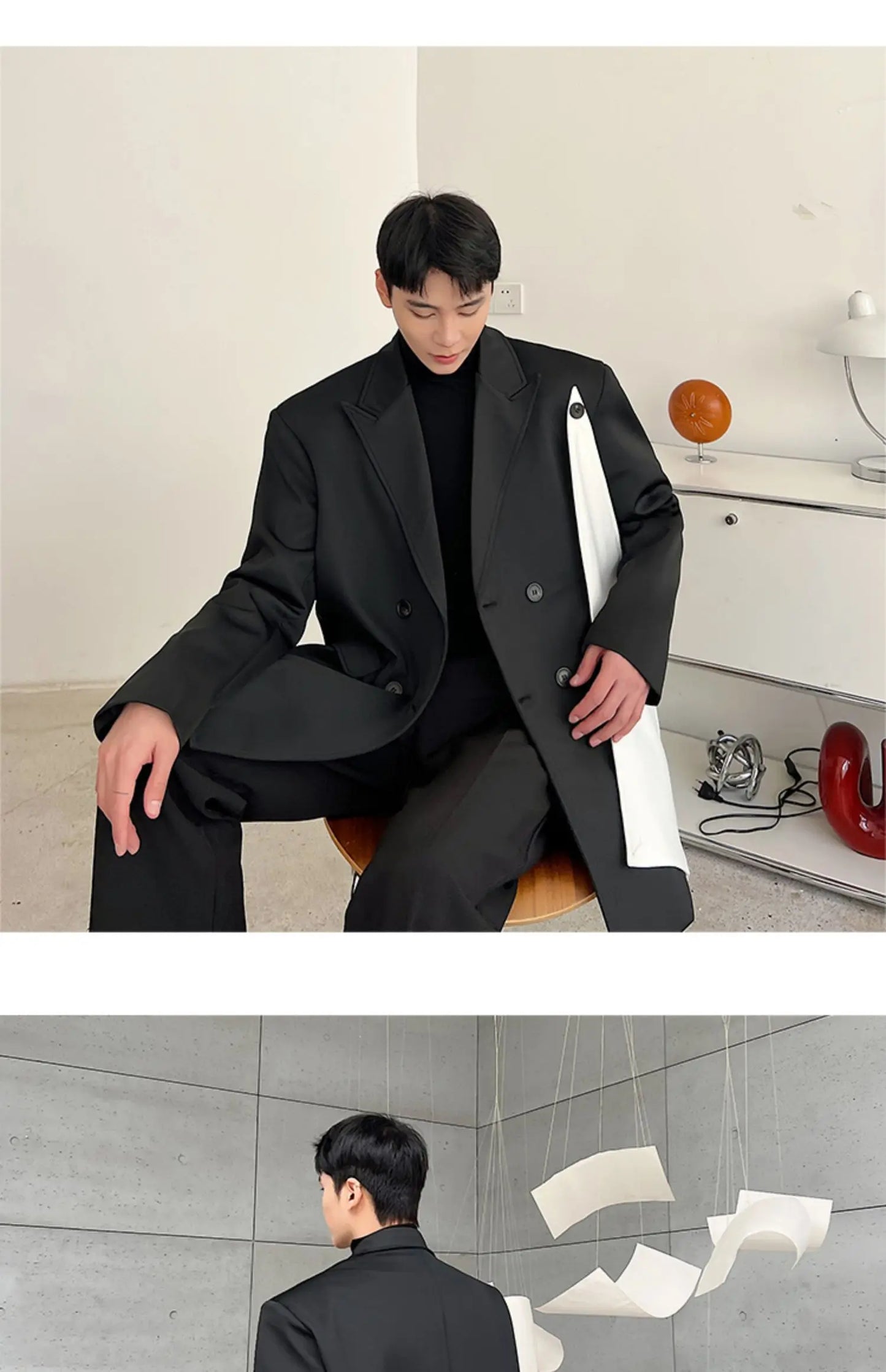flare pants men vintage fashion casual bell bottom trousers male streetwear net celebrity long pants stage costume unique default style 2672