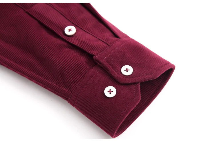 Streetwear Japan Style Mens Fashion Long Sleeve Corduroy Shirt Single Patch Pocke Japan Style Mens Fashion Long Sleeve Corduroy Shirt Single Patch Pocket Comfortable Work Casual Standard Fit Button Down Shirts Fashion Sweater Jacket With Graphic Design For Men