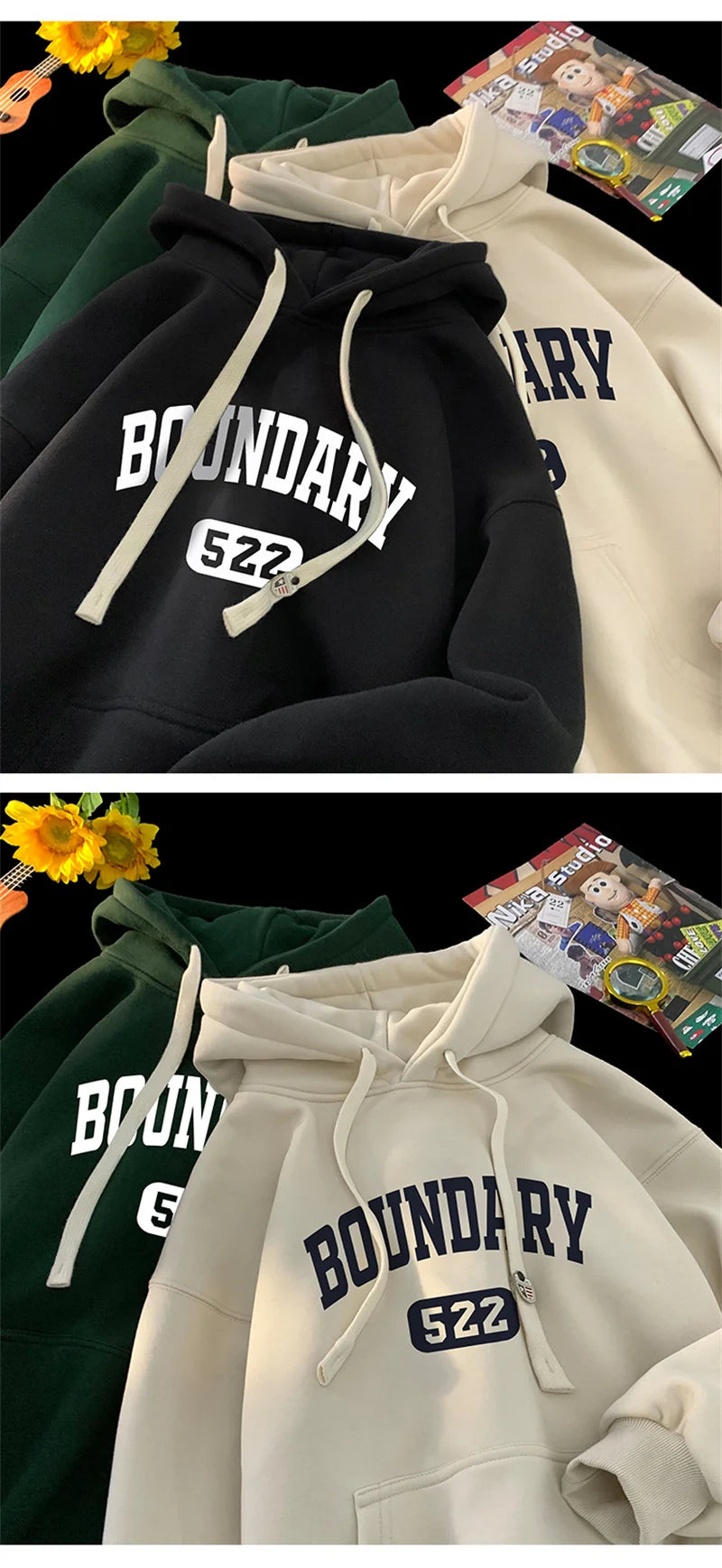 Animecore Statement Graphic Hoodie Layering Essential