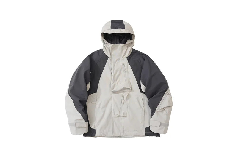 Undermycar 2023 Deconstructor Contrast Zipper Windbreaker Coat Street King Limited