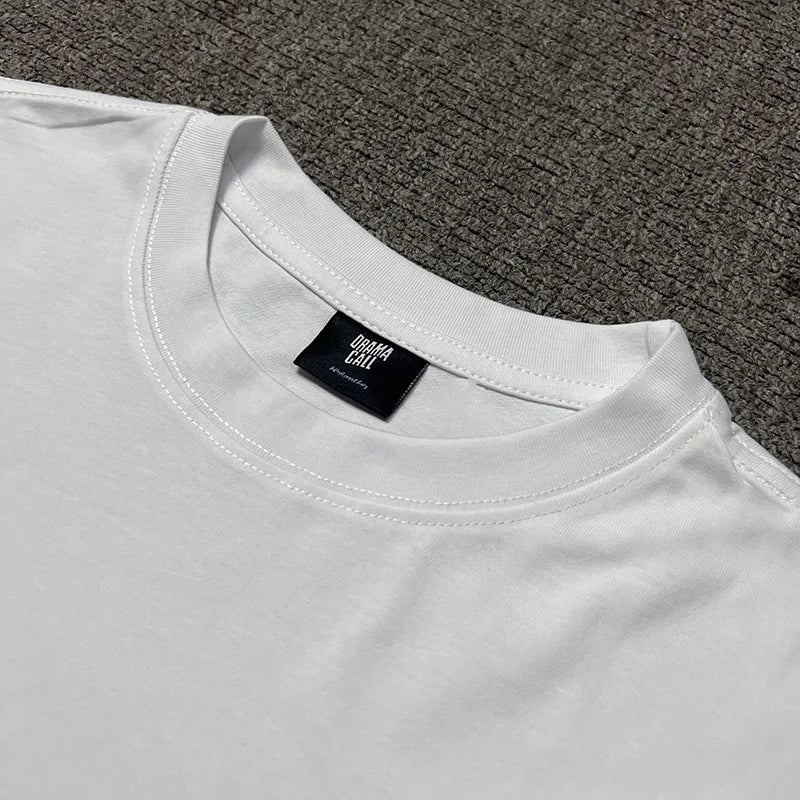 2024ss Drama Call T-shirt Men Women 1:1 High Quality Stars Letter Print Fashion Street Lovers Casual Tops Tee Street King Limited