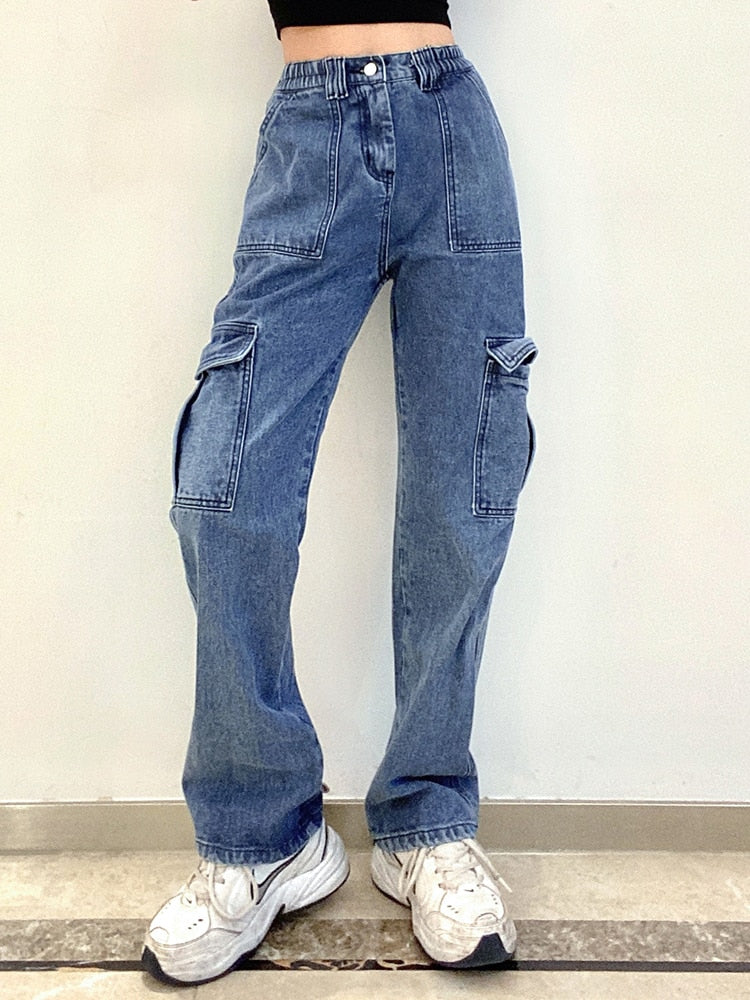 "Patched" Unisex Men Women Streetwear Denim Pants Daulet Apparel