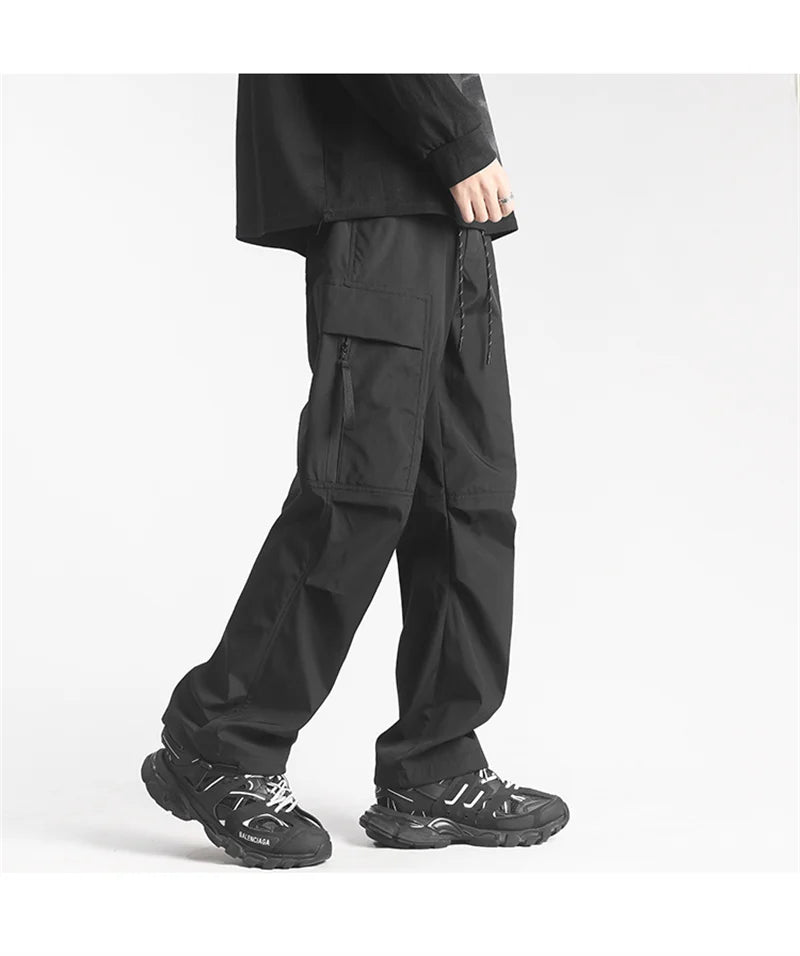 autumn mens cargo pants casual hip hop multi pocket trousers streetwear techwear sweatpants functional baggy pantalones hombre 1 unique joggers style 212