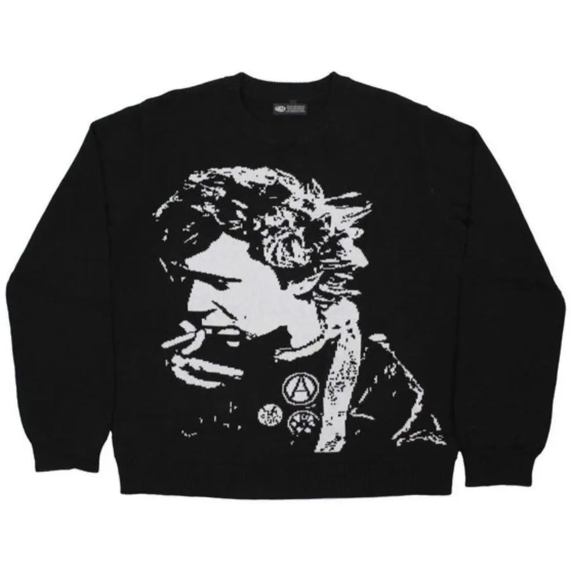 y2k women clothes sweater zipper Sweatshirt long sleeve top Streewear hip hop punk retro clothes Harajuku Trendy oversize clothe Street King Limited