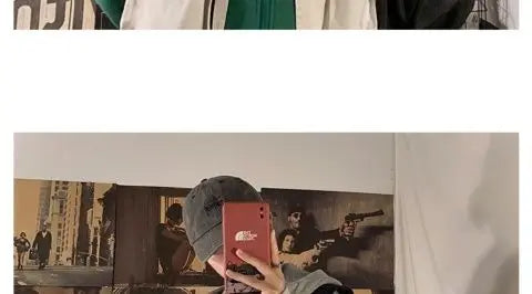 Fake two-piece coat men's ins, trendy Japanese functional workwear hooded jacket, autumn European and American retro trend tops Street King Limited
