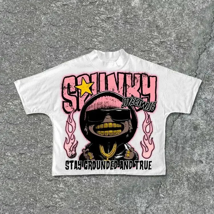 Harajuku Astronaut Graphic t shirts Oversized Y2k Tops 100 Cotton Goth T shirt Pro Choice Sweatshirt Men Clothing Street King Limited