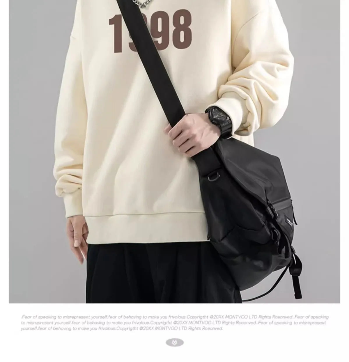 Trendy Korean Personality Simple Retro Sweatshirt for Boys 2024 New Spring and Autumn Ins American Sports Personality Youth Tops Street King Limited
