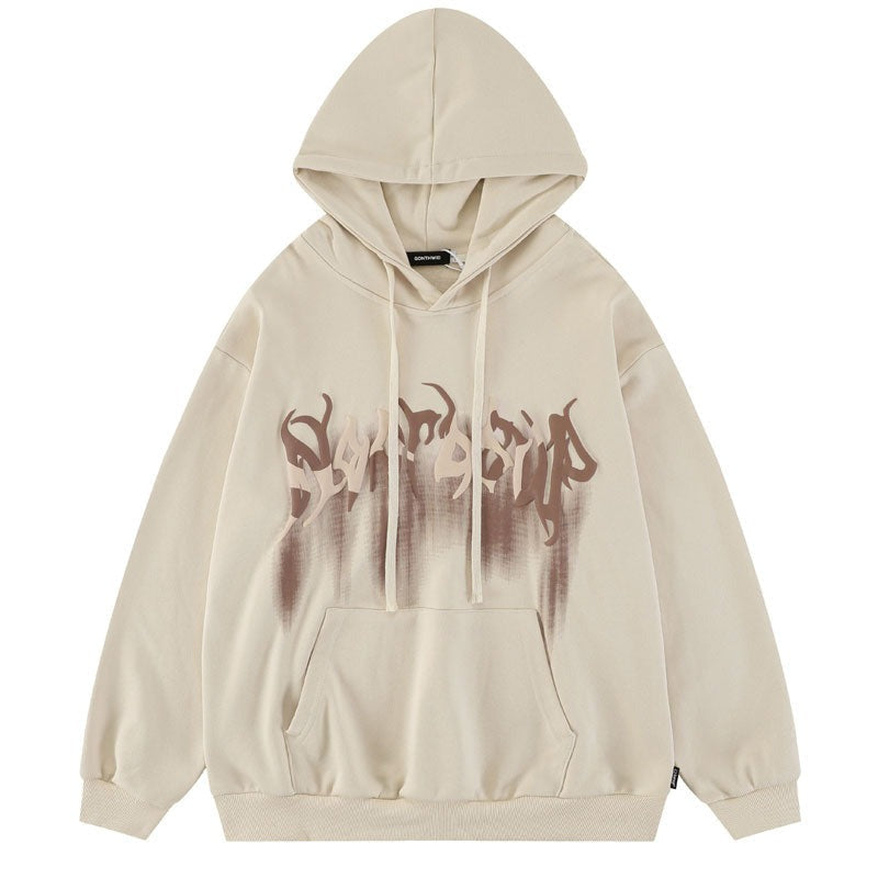"Born With Horns" Unisex Men Women Streetwear Graphic Hoodie Daulet Apparel
