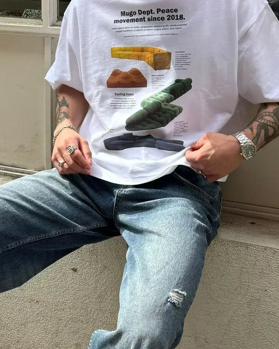 Lemon Graphic T Shirts Casual Streetwear Harajuku Washed Cotton Gothic Clothes Oversized Y2k Top Couples Goth Women Clothing Street King Limited