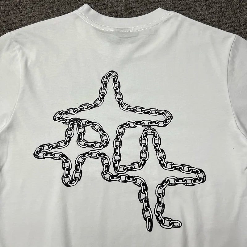 2024ss Drama Call T-shirt Men Women 1:1 High Quality Stars Letter Print Fashion Street Lovers Casual Tops Tee Street King Limited