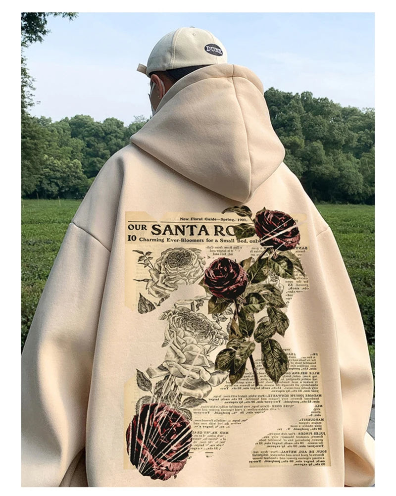 Skatercore Flame Bold Hoodie Cold-Weather Flex