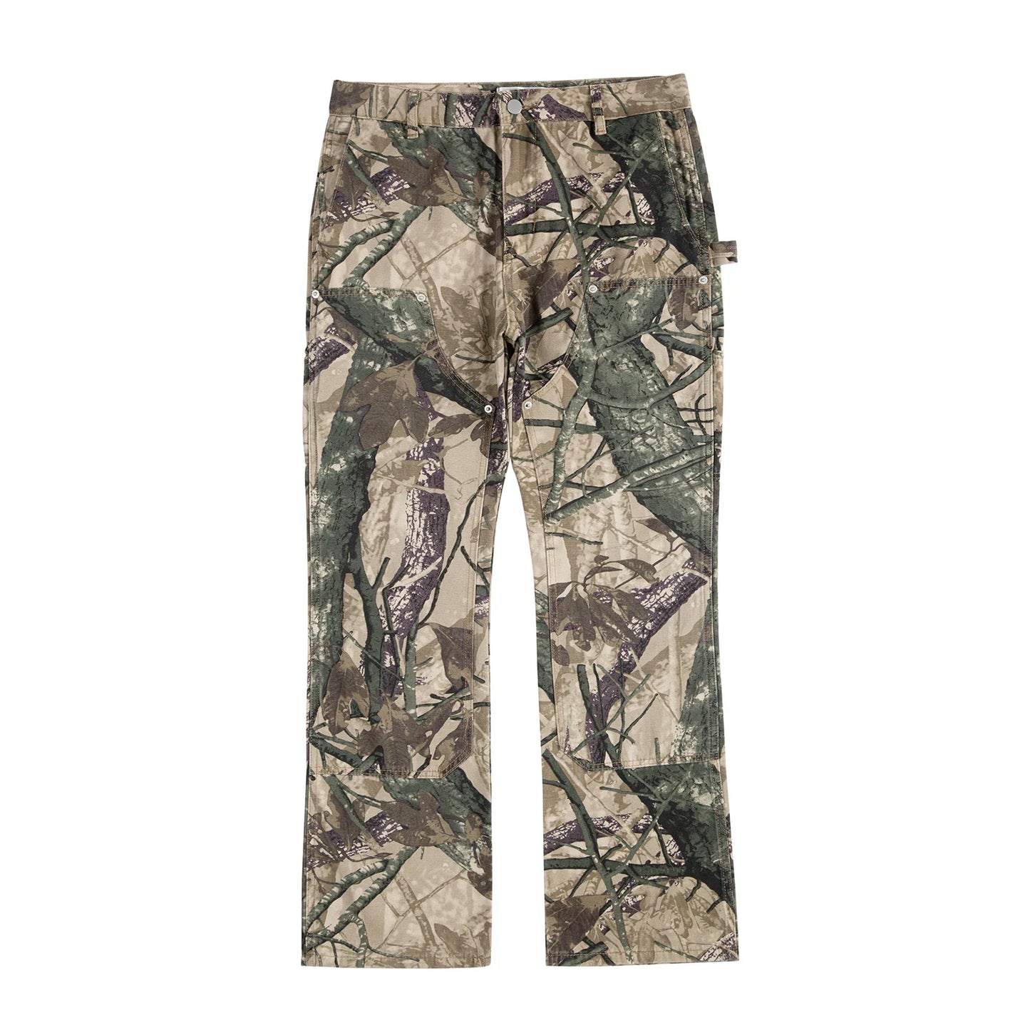 High Street Leaf Camouflage Logging Pants for Men Straight Patchwork Baggy Jeans Cargos Y2k Pantalones Hombre Oversized Trousers Street King Limited
