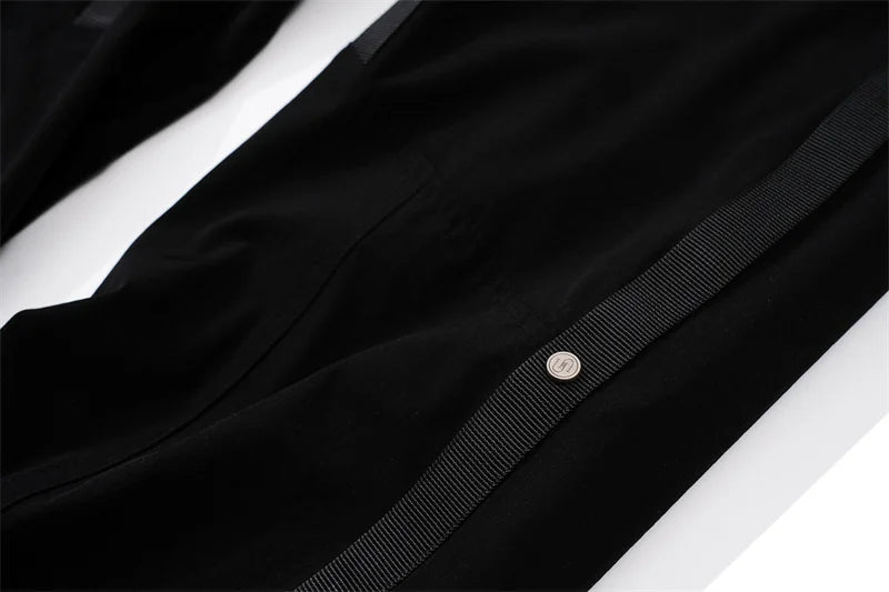 undermycar functional strap high street pure cotton pants unique default style 1908