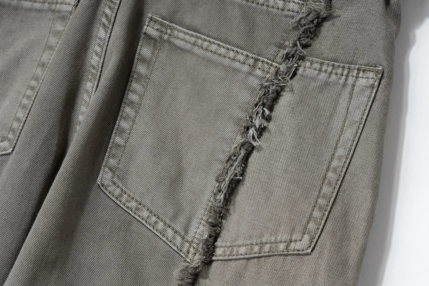 y2k streetwear tassel multi pocket jeans for men straight solid baggy cargo pants pantalones hombre casual denim trousers 1 unique cargo style 617